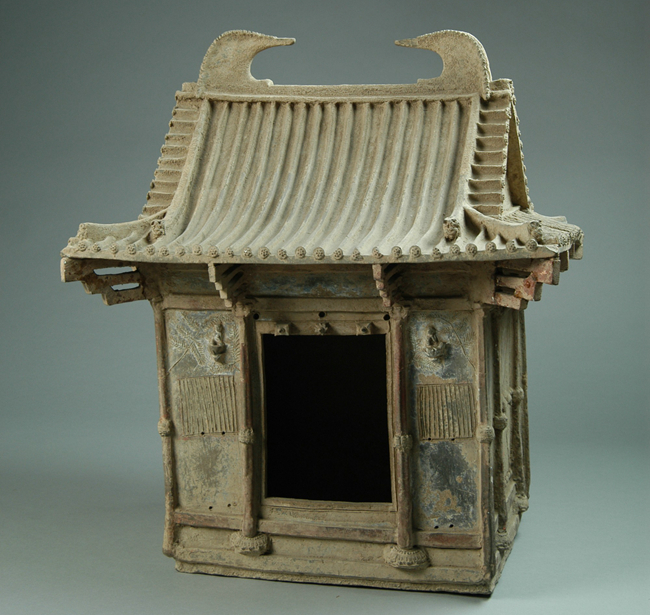 Colored Pottery Model of House