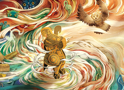 《战神回首》妇好鸮尊