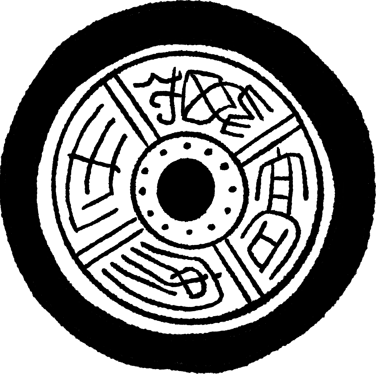 瓦当图片